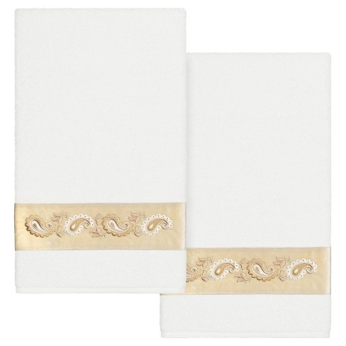 Terry Bath 2pc Towels White - Linum Home Textiles : Target