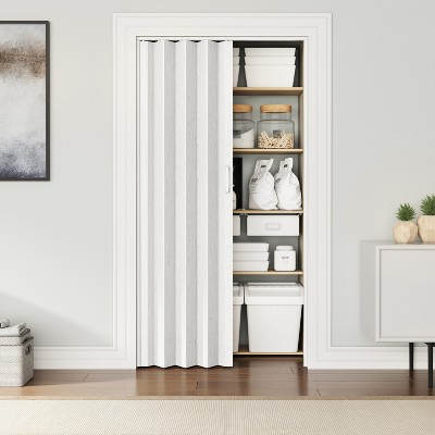 PVC Foldable Accordion Doors or Privacy Room Divider for Internal Use