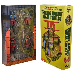 NECA Teenage Mutant Ninja Turtles 3 Samurai Figure Set (7 in) (2023 SDCC Exclusive) - 1 of 4