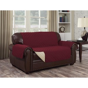 J&V TEXTILES Reversible Furniture Cover for Dogs and Cats-Water Resistant - 1 of 4