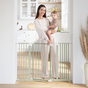 Baby Safety Gate, Adjustable Q195 Steel Doorway Gate By Comfy Cubs - 1 of 4