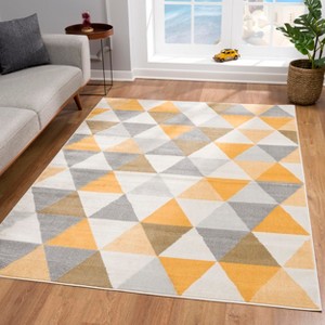 Rug Branch Geometric MidCentury Modern Indoor Rug - 1 of 4