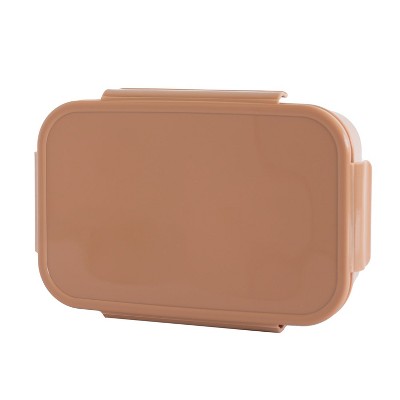 3 Sprouts Recycled Plastic Bento Box - Rust
