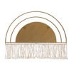 Sagebrook Home 24"L Gold Toned, Arched Mirrored Wall Decor, Modern Bohemian Style, Crafted with Iron and Mirror - 3 of 4