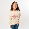 Country Girl Hat Puff Print  - Youth Graphic Sweatshirt - 3 of 4