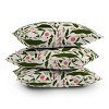 Mary Joak Aanu the Plant Lady Square Throw Pillow Green/Ivory - Deny Designs - 4 of 4