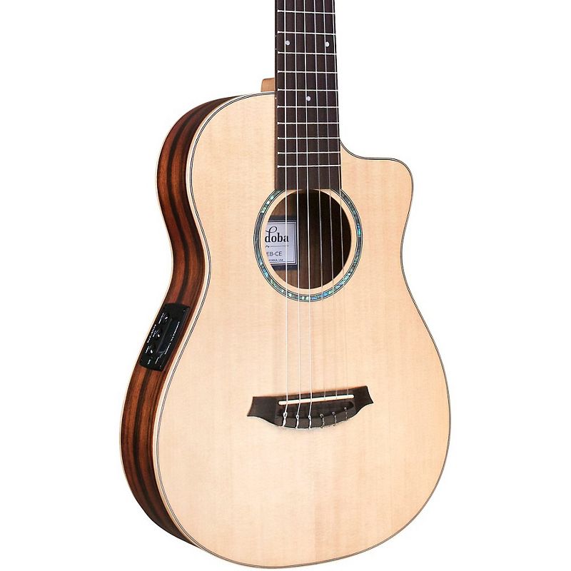 Cordoba Mini II EB-CE Mini Acoustic-Electric Guitar Natural, 1 of 7