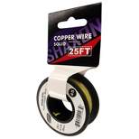 Shaxon 25' Solid Copper 26 AWG Wire On Spool Yellow SO26-25YL