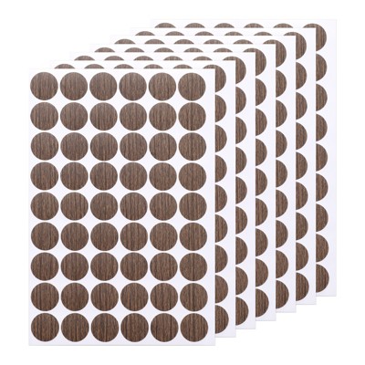 Unique Bargains Self Adhesive PVC Waterproof Screw Hole Stickers