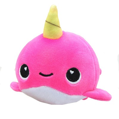 pink narwhal plush