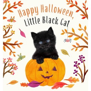 Happy Halloween, Little Black Cat - (Baby Animal Tales) by  Amanda Wood (Board Book) - 1 of 1