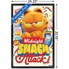 Trends International The Garfield Movie - Midnight Snack Attack Framed Wall Poster Prints - 3 of 4
