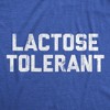 Womens Lactose Tolerant T Shirt Funny Cheesy Dairy Lovers Joke Tee For Ladies - Crazy Dog Women's T Shirt - 2 of 4