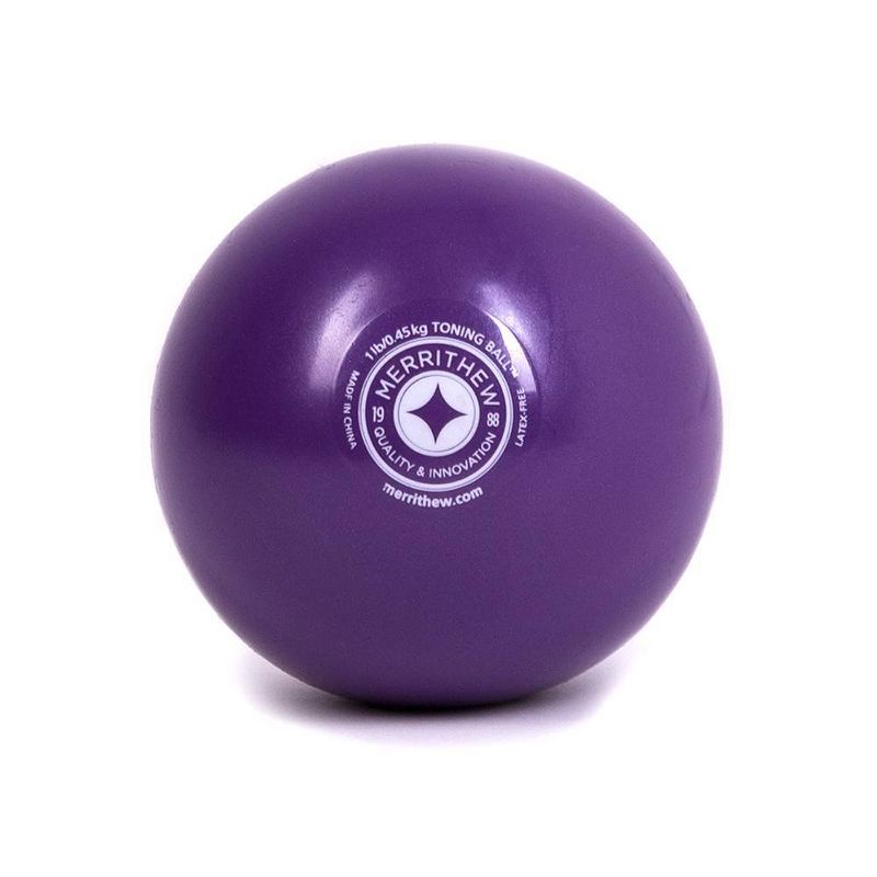 Stott Pilates Toning Ball 1lb - Purple, 1 of 5