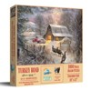 Sunsout Turkey Road 1000 pc Thanksgiving Jigsaw Puzzle 69868 - 3 of 4
