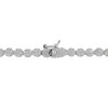 EVERLY JEWELRY | Sterling Silver 38 CT TGW Cubic Zirconia Necklace, 18-inch - 4 of 4