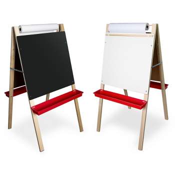 AIYAPLAY 3 in 1 Easel for Kids, with Paper Roll, Adjustable Height