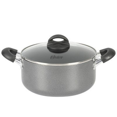 Oster 10 Piece Black Non-Stick Aluminum Cookware Set