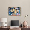 Art Remedy Relaxing Cheetah Tropical Jungle Animals Wall Art Framed - 2 of 4
