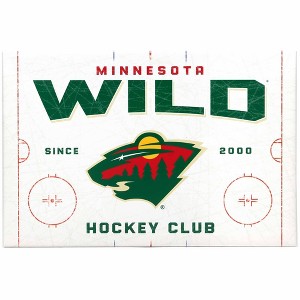 NHL Minnesota Wild  Rink Canvas - 1 of 4