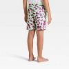 Boys' Thunder Bolt Trunk Swim Shorts - Cat & Jack™ Vibrant Green/Purple - 2 of 3