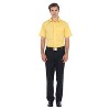 Gioberti Men's Short Sleeve Solid Dress Shirt - 4 of 4