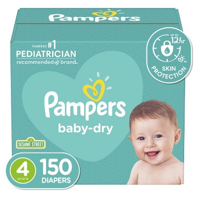 droom tegel broeden Pampers Diapers Size 4 : Target
