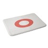Deny Designs April Lane Art Block Monogram Memory Foam Bath Mat - 2 of 4