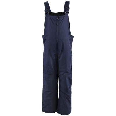 Hudson Baby Unisex Snow Bib Overalls, Solid Navy, 5 Toddler : Target