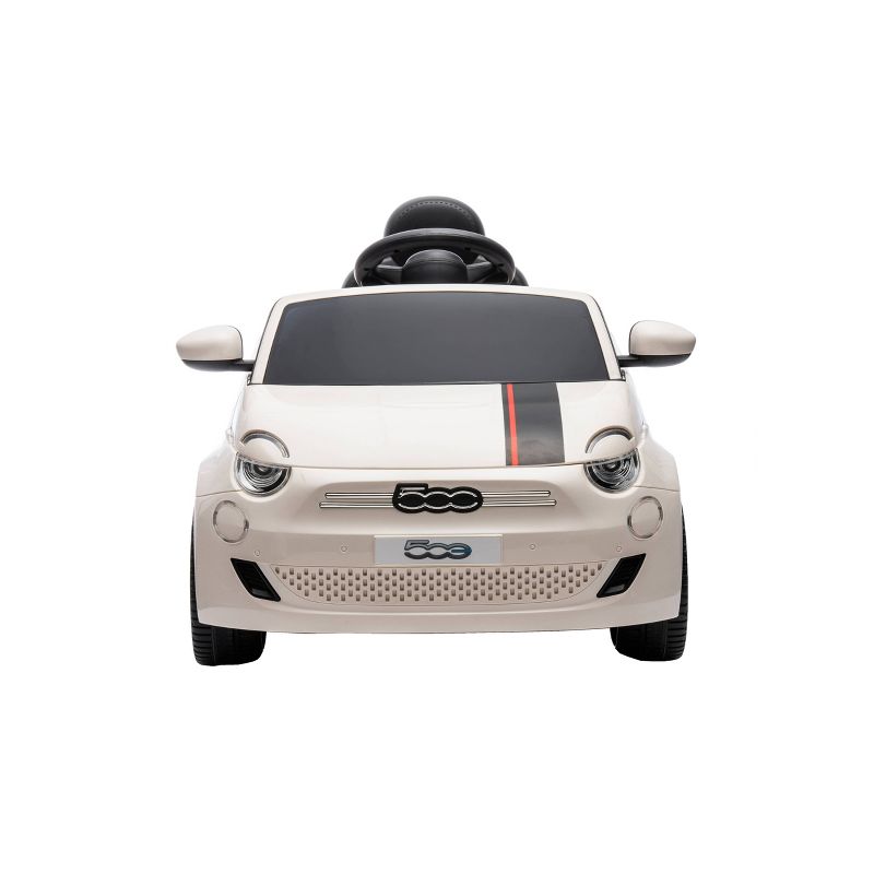Best Ride on Cars Fiat 500 Ride-On Car - White, 1 of 7