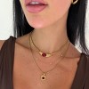 EVRY JEWELS WATERPROOF Gold or Silver Plated Livia Necklace - 3 of 4