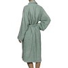 100% Cotton Ultra-Soft Terry Adult Unisex Lightweight Luxury Bathrobe by Blue Nile Mills - 3 of 4