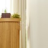 Resenkos Corrugated Storage Table, Narrow Sofa Console, Entranceway & Corridor, 70.1"L x 8.7"W x 35.5"H, Space-Saving Solution, MDF, - 3 of 4