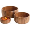 Frieling Acacia Wood Calabash Bowl, Small 2.5-Inch x 7-Inch Diameter - 4 of 4