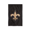 Evergreen New Orleans Saints House Applique Flag- 28 x 44 Inches Indoor Outdoor Sports Decor - 2 of 2