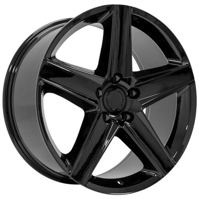 OE Wheels LLC JP06-20090-5500-34B Black Wheel Painted (20 x 9. inches /5 x 127 mm, 34 mm Offset)