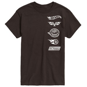 Men's - Hot Wheels - Stacked Logo Icons Short Sleeve Graphic T-Shirt - 1 of 4