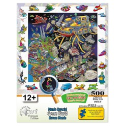 Jigsaw Puzzle 500 Pieces Premium Edition "Backwards Zoo" by Wuundentoy 