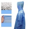 Unique Bargains Waterproof Reusable Rain Ponchos with Hood and Drawstring for Men and Women EVA 2 Pcs - 3 of 4