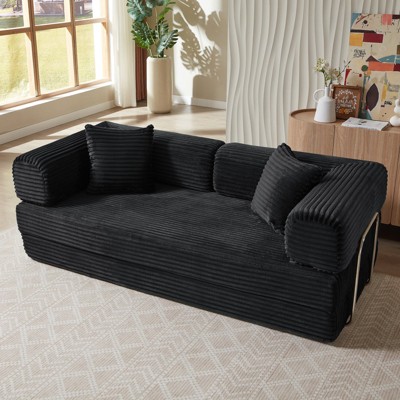 Empire Digilabs Modern Sofa Fold-Out Sofa Bed, Convertible Chair Floor Couch