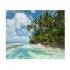 Trademark Fine Art Stefan Hefele Turquoise Bay Wood Slat Art - 3 of 4