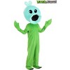 HalloweenCostumes.com 4T   Plants Vs Zombies Toddler Snow Pea Costume Jumpsuit., Green/Green - 2 of 4