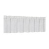 Small Window Curtains Kitchen Curtains with Rod Pocket Farmhouse Curtains Solid Curtains for Bathroom Cafe Window Bedroom Dining Room Light Filtering - 2 of 4