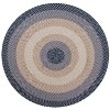 Better Trends Woodbridge Oval Collection 100% Wool Braided Rug , Durable, Reversible, Mildew & Moisture Resistant Flat Indoor Utility Area Rug - 4 of 4