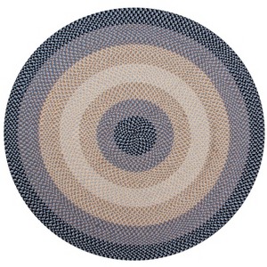 Woodbridge Braid Collection 100% Wool Durable Mildew & Moisture Resistant Reversible Indoor Area Utility Rug - Better Trends - 1 of 3