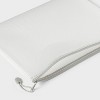 Legal & Accessory Size Zip Pouches Water-Resistant &  Gray Zipper 2pk – up&up™ - 3 of 3