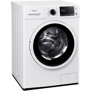 Midea 2.5-cu ft Stackable Front-Load Washing Machine (White) ENERGY STAR - 1 of 4