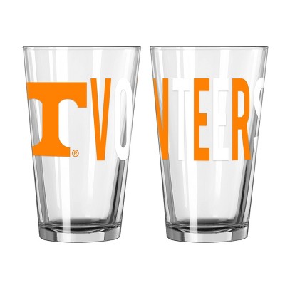 NCAA Tennessee Volunteers Overtime Pint Glass - 16oz