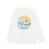 Lands' End Kids Long Sleeve UPF 50 Sun Protection Rash Guard - 2 of 3