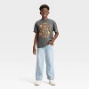 Boys' Percy Jackson Oversized Short Sleeve Graphic T-Shirt - Gray - 4 of 4